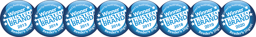 Winner trusted brand 2013 to 2020